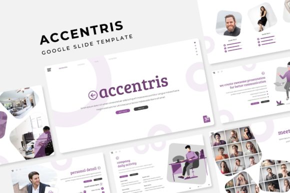 Accentris Google Slide Template: A Modern Design Toolkit