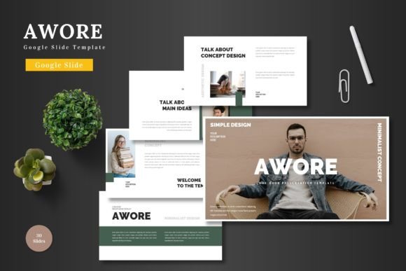 Awore - Google Slide Template for Modern Presentations