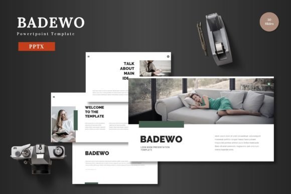 Badewo - Powerpoint Template: Modern Slides for Impactful Presentations