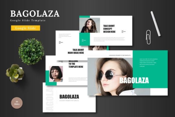 Bagolaza - Google Slide Template: A Modern Design Asset