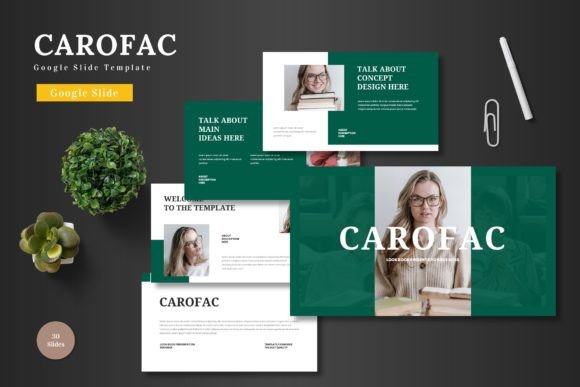 Carofac - Google Slide Template for Polished Presentations