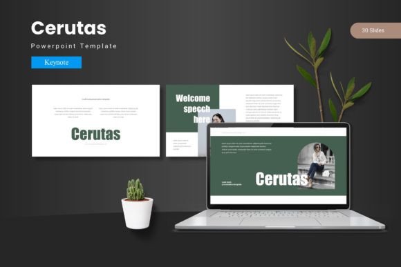Cerutas - Keynote Template: Elevate Your Presentations