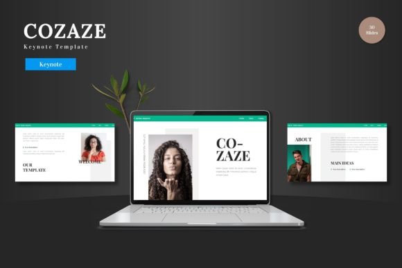 Cozaze - Keynote Template: Elevate Your Presentations