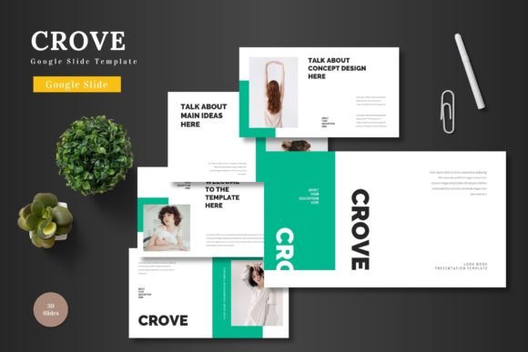 Crove - Google Slide Template: Clean, Modern Presentations