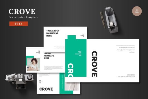 Crove - Powerpoint Template: A Modern Design Asset