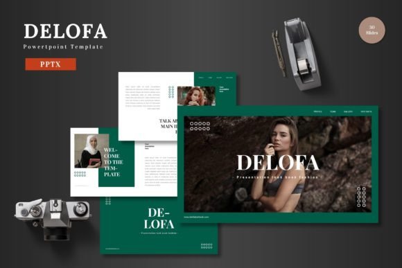 Delofa - Powerpoint Template: Your All-in-One Presentation Solution
