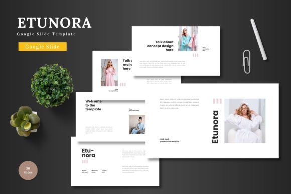 Etunora: A Clean, Multipurpose Google Slides Template