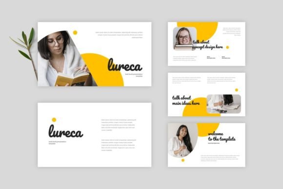 Lureca: A Clean Google Slide Template for Modern Presentations