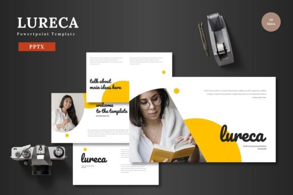 Lureca - Powerpoint Template: A Modern Design Asset