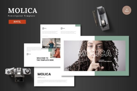 Molica - Powerpoint Template: Modern Slides for Impactful Presentations