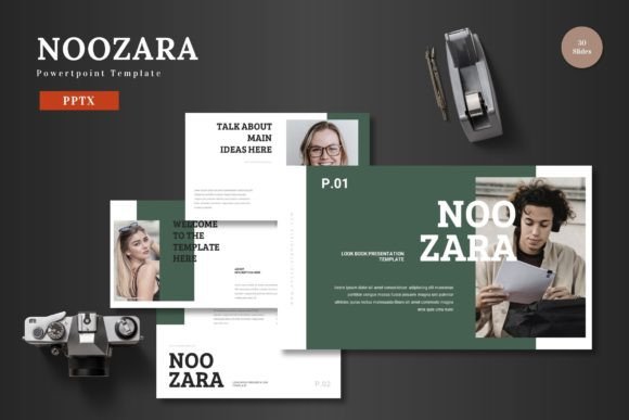 Noozara - Powerpoint Template: Your All-in-One Presentation Solution