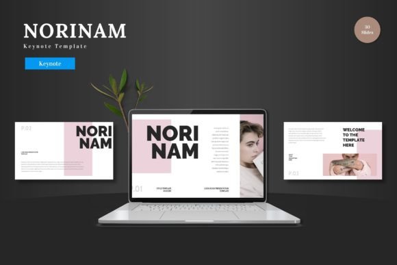 Norinam - Keynote Template: A Modern Design Asset for Polished Presentations