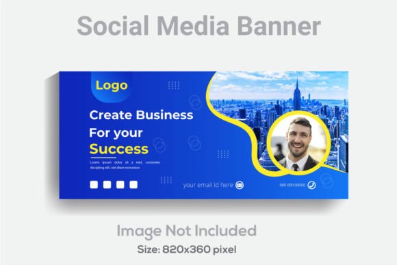 Professional Social Media Banner Design Template for Your Brand