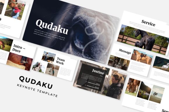 Qudaku Keynote Template: 150+ Slides for Professional Presentations
