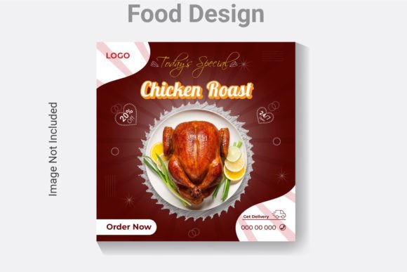Social Media Food Banner Design Template