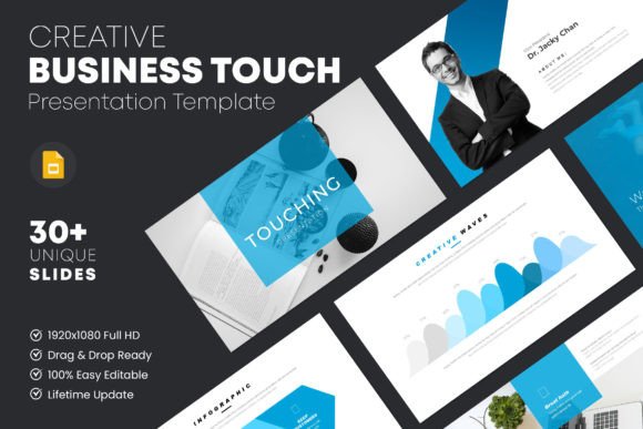 Touch Minimal Google Slides: A Modern Presentation Template